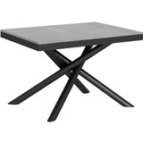 Itamoby   Famas Evolution (90x120/224 cm) - siva, barva nog: antracit - raztegljiva jedilna miza, (20842833) | Shoptok.si