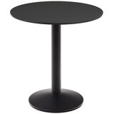 Kave Home Kovinska okrogla vrtna miza 68x68 cm Esilda – u