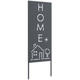  Privatnost u vrtu Antracit 50 x 140 cm Hladno valjana čelična | shoptok.hr
