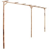 vidaXL Pergola iz bambusa 385x40x205 cm Cene