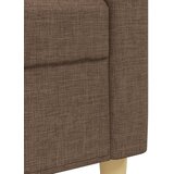  3-dijelni set sofa smeđi od tkanine | shoptok.hr
