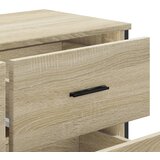  Komoda boja hrasta sonome 91x35,5x74,5 cm konstruirano drvo | shoptok.hr