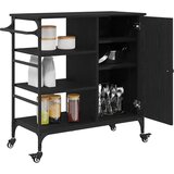  Kuhinjski kolica Crni hrast 87.5 x 39 x 84.5 cm | shoptok.hr