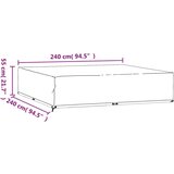  Za vrtni namještaj sa 16 ušica 240x240x55 cm kvadratna | shoptok.hr