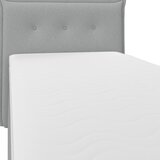 Bessagi Home Postelja Z Vzmetnico Polo, Siva, Nadvložek, 90x200 | Shoptok.si