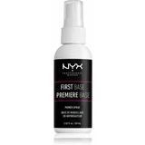 NYX Professional Makeup First Base Primer Spray podlaga za ličila 60 ml