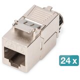 Digitus CAT 8.1 Keystone module, shielded, tool-free mounting connection - 24 pcs. | shoptok.hr