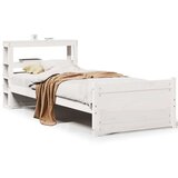  Okvir kreveta s uzglavljem bez madraca bijeli 90x200 cm | shoptok.hr