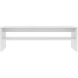 Stolić za kavu bijeli 100 x 40 x 40 cm od konstruiranog drva | Shoptok.si