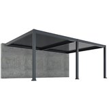  Pergola - stenska Bellano S25 (Barva ogrodja: Antracit, Aluminij, Š x G x V: 6 x 4 x 2,5 m) Cene