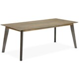 Furnhouse Pravokotna jedilna miza iz masivnega akacijevega lesa 200x100 cm Malaga, (21141059) Cene