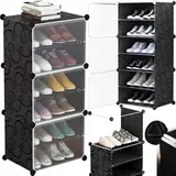 Modularna omarica za čevlje organizator obutve 6 polic