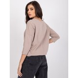 RELEVANCE Blouse-RV-BZ-0226.34P-dark beige | Shoptok.si