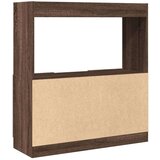 vidaXL Visoka omara rjavi hrast 92x33x100 cm inženirski les | Shoptok.si
