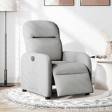 Maison Chic Električni naslanjač - Relax naslanjač sivo blago, (22062278) Cene