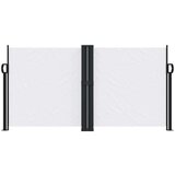 vidaXL Uvlačiva bočna tenda 120 x 600 cm bijela | shoptok.hr