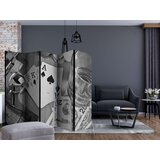 Paravan u 5 dijelova - Cards: black and white II [Room Dividers] 225x172 | shoptok.hr