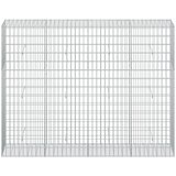  Gabion s žicom debljine 3,5 mm i mrežom 5x10 cm 200x50x150 cm | shoptok.hr