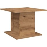 vidaXL Klubska mizica artisan hrast 55,5x55,5x40 cm inženirski les | Shoptok.si