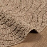 Preproge za površine Moiré Okrogla Naravna Ø 160 CM, (5000129025) | Shoptok.si