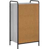  Ormar za cipele 51 x 36 5 x 93 cm Konstruirano drvo Siva Sonoma - Siva Sonoma 51 x 36 5 x 93 cm 4 police bez vrata | shoptok.hr