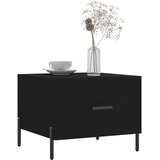  Stolić za kavu crni 50 x 50 x 40 cm od konstruiranog drva | shoptok.hr