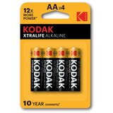 Kodak XTRALIFE alkaline AA battery (4 pack) Cijene
