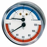 Termomanometar 0-120C 0-4bar u
