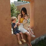 Liewood otroške kopalke otto seersucker stripe sea blue/white | Shoptok.si