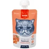 Cat Tasty Meat Paste - losos, piletina i mrkva 90 g