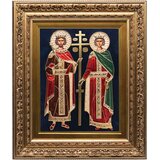  Ikona u ramu Sv. Car Кonstantin I Carica Jelena, 425x500x45 mm | Eponuda.com
