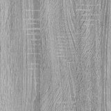  Klubska mizica siva sonoma 80x50x40 cm inženirski les, (20712419) | Shoptok.si