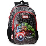 Precision ranac za dečake team avengers, 14x42x28 cm, sivi Cene
