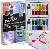 Kruzzel 24 delni set akrilnih barv za oblačila in tkanine 180ml, (21504511) | Shoptok.si