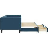  Dnevni krevet na razvlačenje plavi 80 x 200 cm baršunasti | shoptok.hr