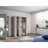 Modern Living Omara S Klasičnimi Vrati Voyager, Barva Hrasta, Bela | Shoptok.si