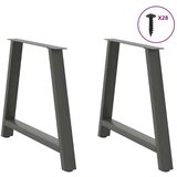  Noge stolića za kavu A-oblika 2 kom antracit 90x(72-73)cm čelik | shoptok.hr