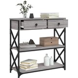  Konzolni stol siva boja hrasta 75x28x75 cm konstruirano drvo | Eponuda.ba