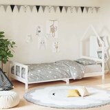  Za dječji krevet bijeli 90 x 200 cm od masivne borovine Cijene