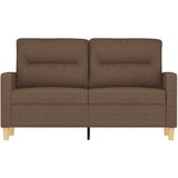  Dvosjed od tkanine smeđi 120 cm | shoptok.hr