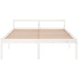  Okvir Za krevet od masivne borovine bijeli 160 x 200 cm | shoptok.hr