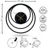Styler Zidni sat ø 57 cm Noah – | shoptok.hr