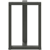  Noge za jedilno mizo v obliki črke T, 2 kosa, antracitne 50x35x(72-73) cm, jeklo, (22123749) | Shoptok.si