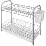 Metaltex Oceđivač za sudove Double Tex srebrni 45x23x37cm 323302 000 Cene