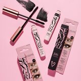 Eveline Cosmetics Sexy Girl maskara za volumen in podaljšanje trepalnic 2 v 1 odtenek Black 10 ml | Shoptok.si