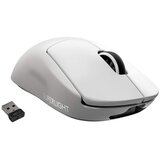 Logitech G PRO X Superlight senzor brezžična optična bela gaming miška | Shoptok.si