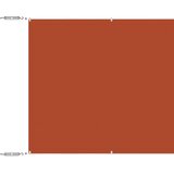  Okomita tenda terakota 100 x 1000 cm od tkanine Oxford | shoptok.hr