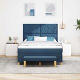 Krevet s opruga kutije s jastukom Plava 190 x 140 cm tkanina | shoptok.hr