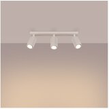 Nice Lamps Kremno bela stropna svetilka 6,5x45 cm Gleam – | Shoptok.si