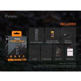 Fenix PD25R - punjiva led baterijska lampa LED/USB/1xCR123A IP68 800 lm 70 h 700 mah | Eponuda.com